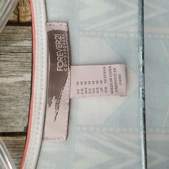 Fun VINTAGE 90s Y2K Forever 21 OP Art Side Zip A Line Mod Dress Medium - Picture 4 of 9